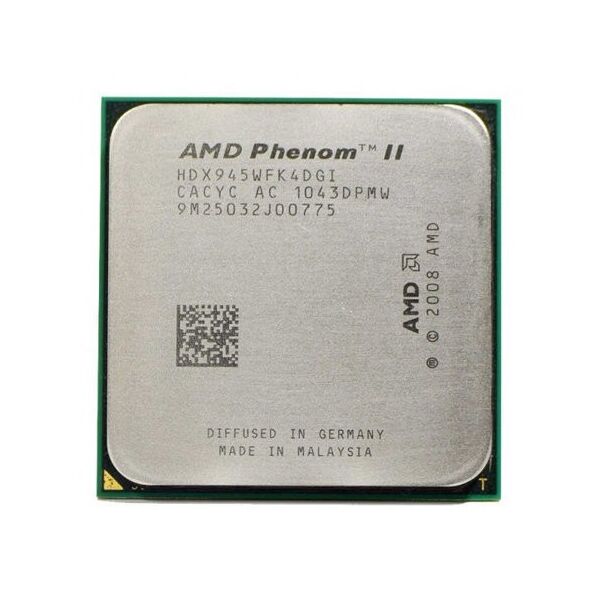 

Процессор AMD AM3 Phenom II X4 945 Tray (3.0GHz 4 Core 6Mb 95W) Refurbished