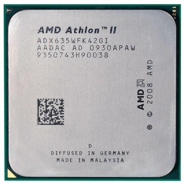 

Процессор AMD AM3 Athlon II X4 635 Tray (2.9GHz 4 Core 95W) Refurbished