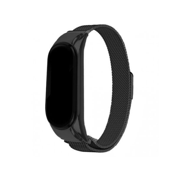 

Ремешок Миланская Петля Mi Band 5/6 Black (2)