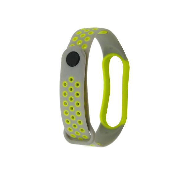 

Ремешок Nike Sport Mi Band 5/6 Grey/Lime