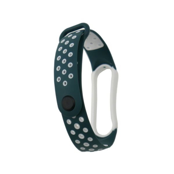 

Ремешок Nike Sport Mi Band 5/6 Dark Green/White