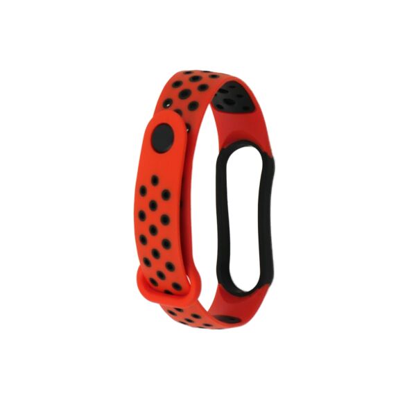 

Ремешок Nike Sport Mi Band 5/6 Orange/Black