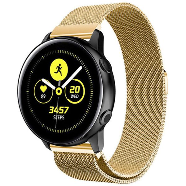

Ремешок Samsung Gear S3/S2 Миланская петля 22mm (Gold)