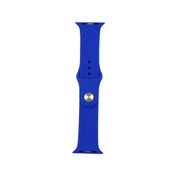 

Ремешок Silicone Apple Watch 42/44mm Shiny Blue