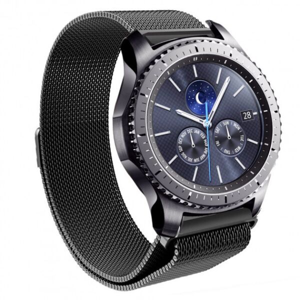 

Ремешок Samsung Gear S3/S2 Миланская петля 20mm (Grey)