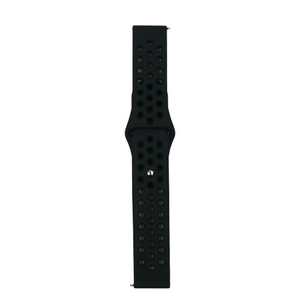

Ремешок Nike Sport 20mm Samsung Watch Active/Galaxy S4 42/44mm/Gear S2/Xiaomi Amazfit Black (S)