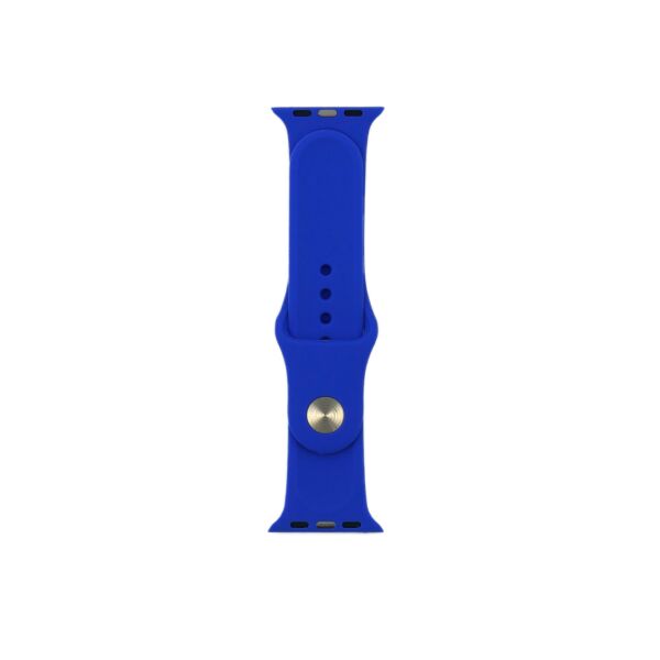 

Ремешок Silicone Apple Watch 38/40mm Shiny Blue