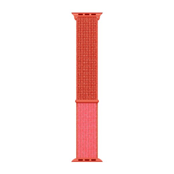 

Ремешок Nylon Apple Watch 38/40 mm Orange Red (43)
