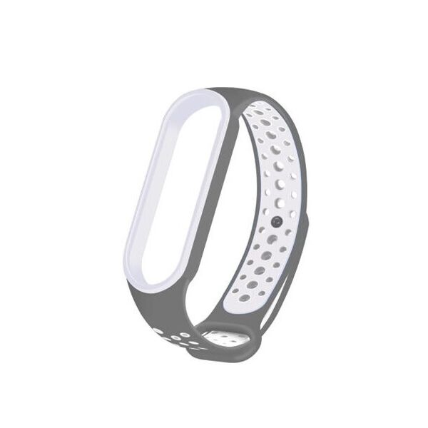 

Ремешок Nike Sport Mi Band 5/6 Grey/White