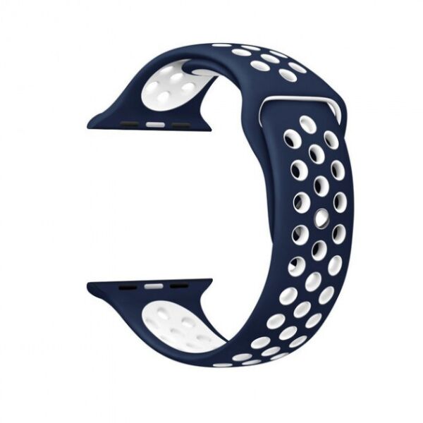 

Ремешок Nike Sport Apple Watch 38/40mm Blue+White (20)