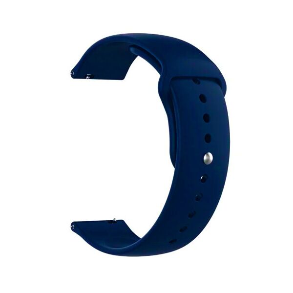 

Ремешок Silicone 20mm Samsung Watch Active/Galaxy S4 42/44mm/Gear S2/Xiaomi Amazfit Blue Dark