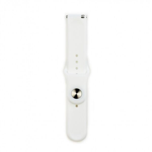 

Ремешок Silicone 22mm Samsung Watch Gear S3/Samsung Watch 46mm/Xiaomi Amazfit White