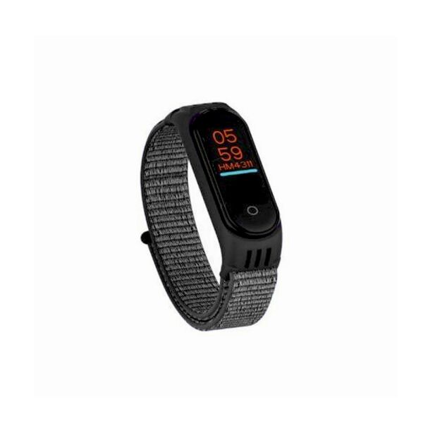 

Ремешок Nylon Mi Band 5/6 Black (24)