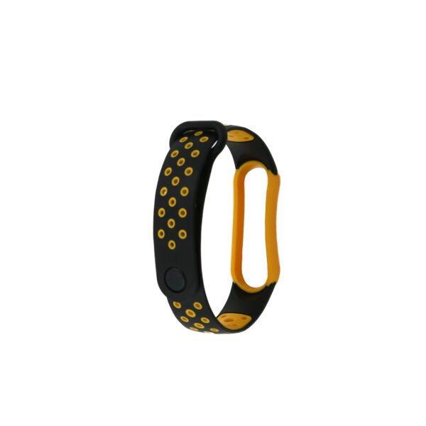 Ремешок Nike Sport Mi Band 5/6 Black/Yellow
