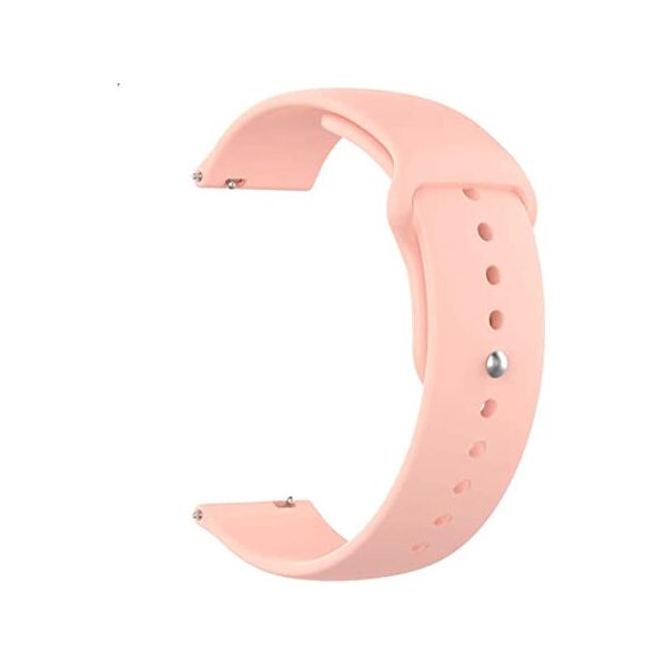 

Ремешок Silicone 20mm Samsung Watch Active/Galaxy S4 42/44mm/Gear S2/Xiaomi Amazfit Light Pink