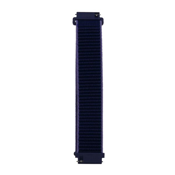 

Ремешок Nylon 20mm Samsung Watch Active/Galaxy S4 42/44mm/Gear S2/Xiaomi Amazfit Midnight Blue (1)