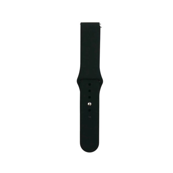 

Ремешок Silicone 20mm Samsung Watch Active/Galaxy S4 42/44mm/Gear S2/Xiaomi Amazfit Black