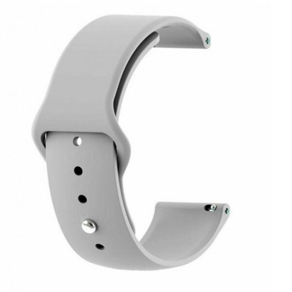 

Ремешок Silicone 22mm Samsung Watch Gear S3/Samsung Watch 46mm/Xiaomi Amazfit Grey