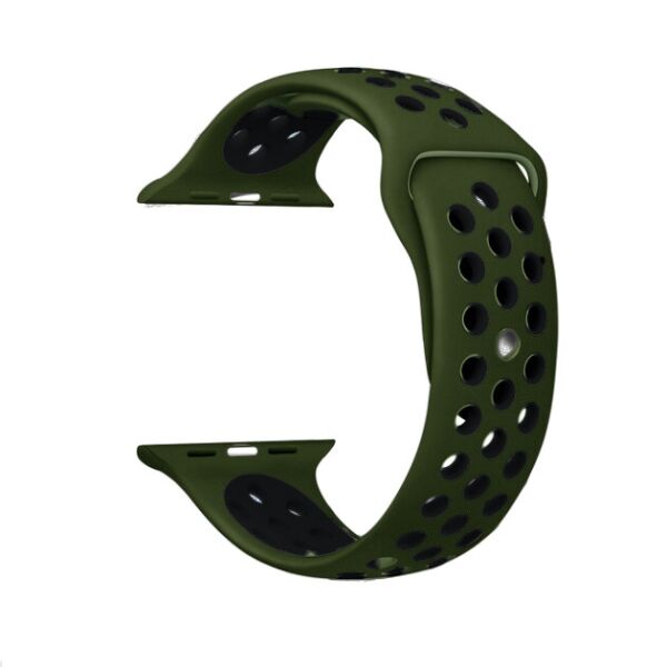 

Ремешок Nike Sport Apple Watch 42/44mm Olive Black (30)