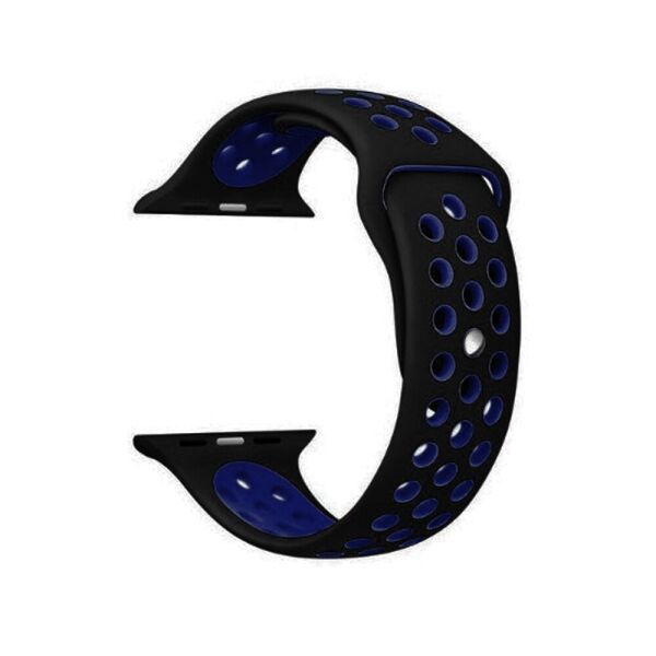 

Ремешок Nike Sport Apple Watch 38/40mm Black+Blue (8)