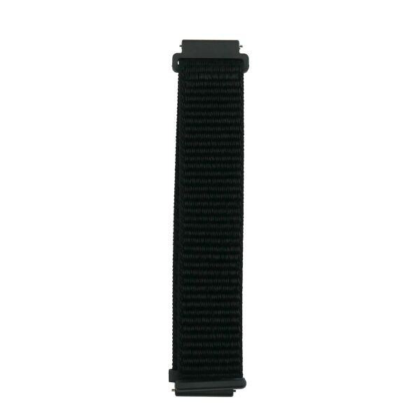 

Ремешок Nylon 20mm Samsung Watch Active/Galaxy S4 42/44mm/Gear S2/Xiaomi Amazfit Black (7)