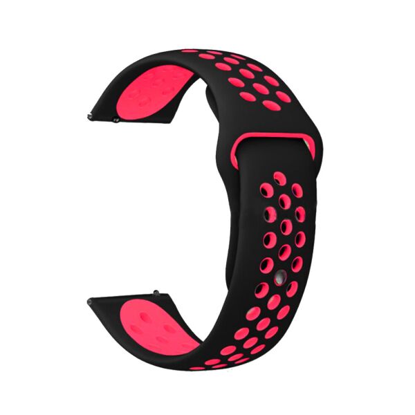 

Ремешок Nike Sport Apple Watch 42/44mm Black+Pink (7)