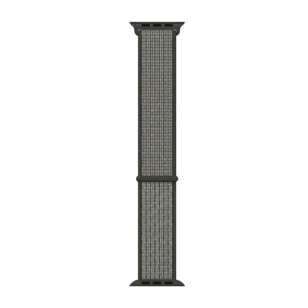 

Ремешок Nylon Apple Watch 38/40 mm Black Grey (2)