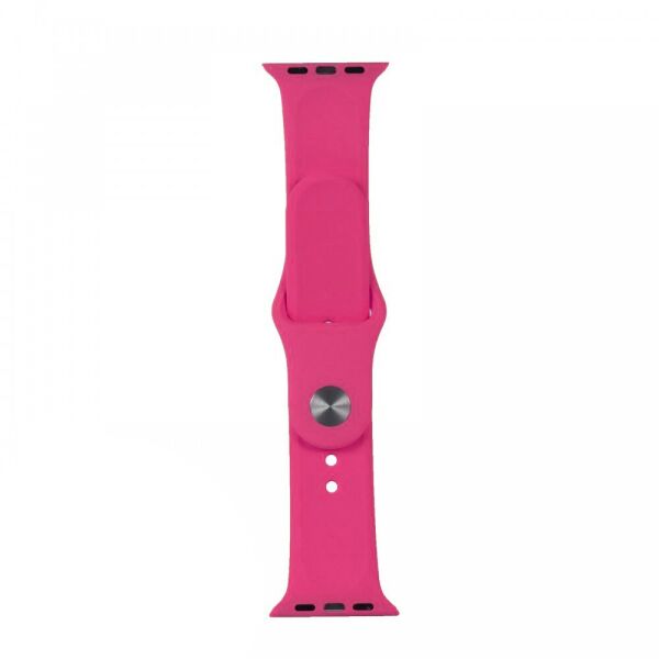 

Ремешок Silicone Apple Watch 42/44mm Shiny Pink