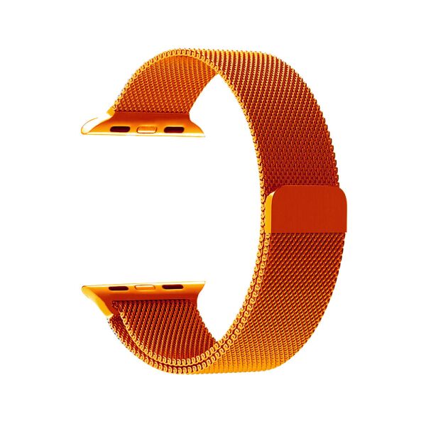 

Ремешок Миланская Петля Apple Watch 42/44 mm Orange (18)