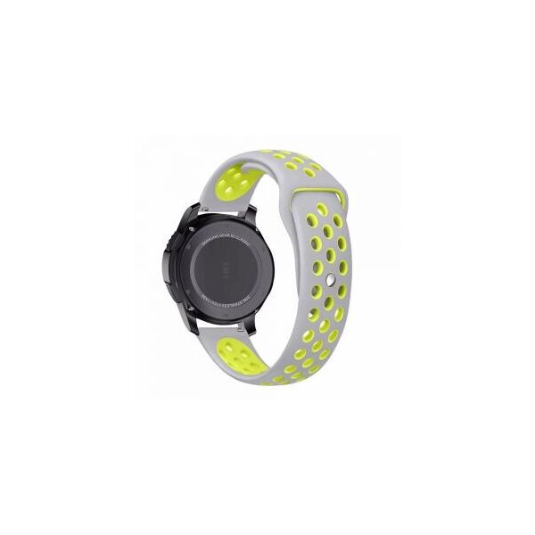 

Ремешок Nike Sport 22mm Samsung Watch Gear S3/Xiaomi Amazfit Grey/Yellow (S)