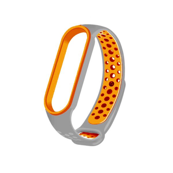 

Ремешок Nike Sport Mi Band 5/6 Grey Orange (10)