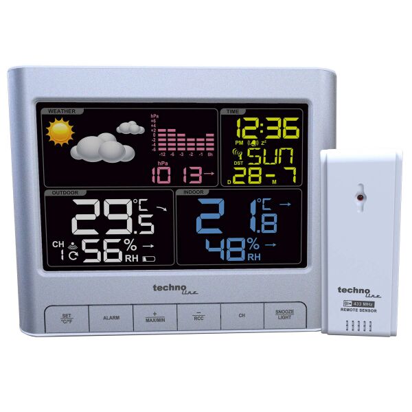 

Метеостанция Technoline WS6449 Silver (WS6449)