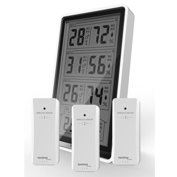 

Термогигрометр Technoline WS7060 Black (WS7060)
