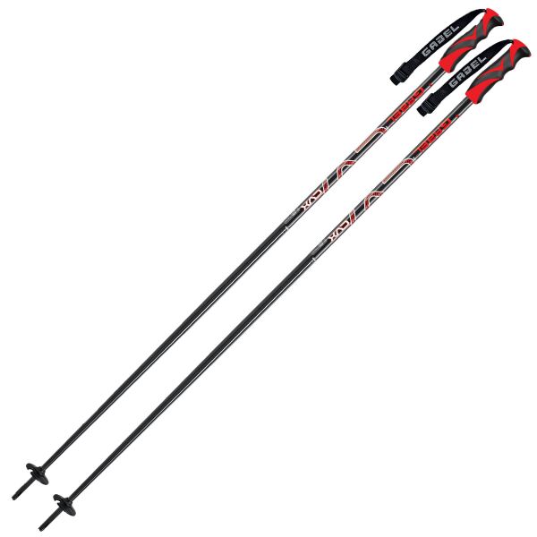 

Палки лыжные Gabel CVX Black/Red 120 (7008140081200)