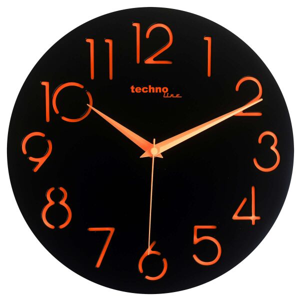 

Часы настенные Technoline WT7230 Black (WT7230)