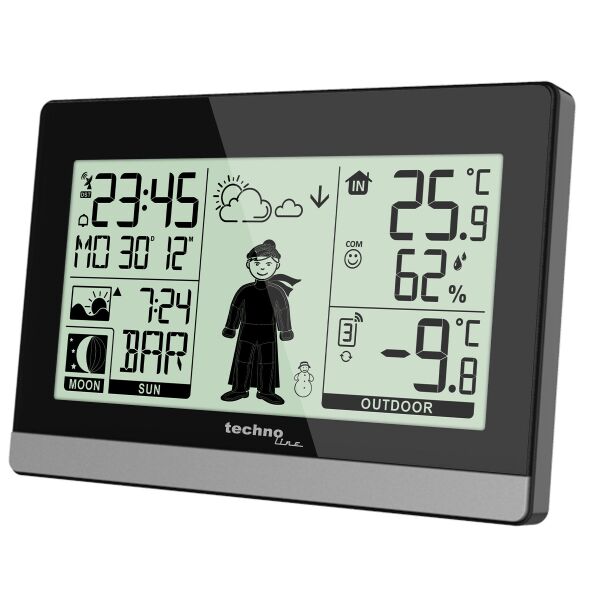 

Метеостанция Technoline WS9612 Black (WS9612)