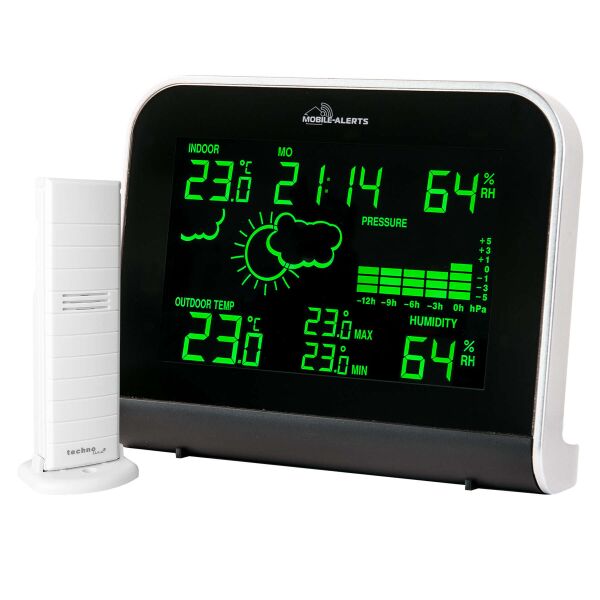 

Метеостанция Technoline Mobile Alerts MA10920 IT Black/Silver (MA10920)