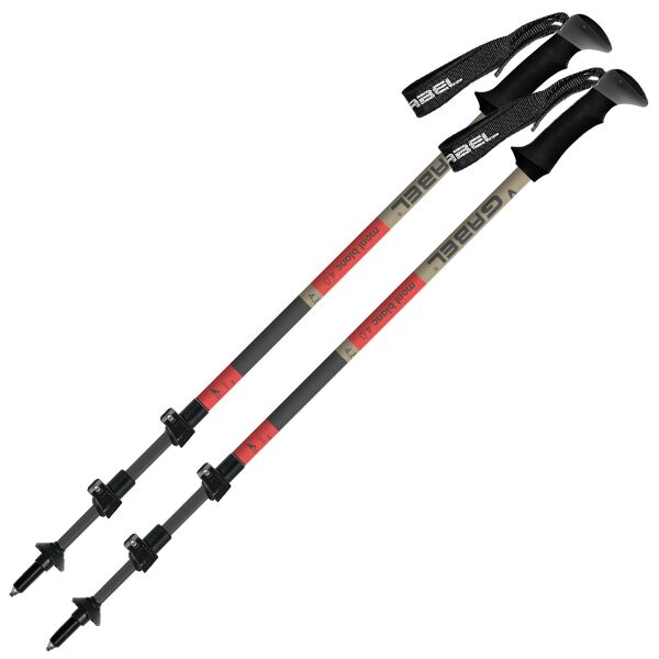 

Палки треккинговые Gabel Mont Blanc FL 4.0 Red (7008432400000)