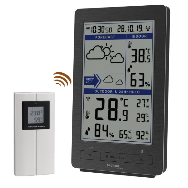 

Метеостанция Technoline WS9485 Grey (WS9485)