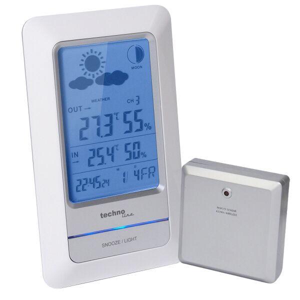 

Метеостанция Technoline WS6740 White/Silver (WS6740)