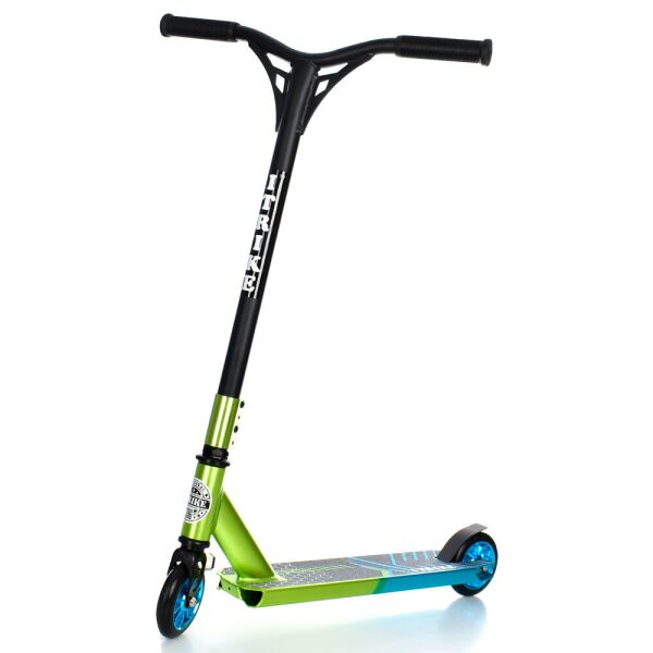 

Самокат трюковый iTrike SR 2-064-GRBL Black-Green-Blue (SR 2-064)