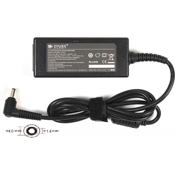 

Блок питания для ноутбуков PowerPlant ASUS 220V, 19V 33W 1.75A (4.0*1.35) (AS33F4014)