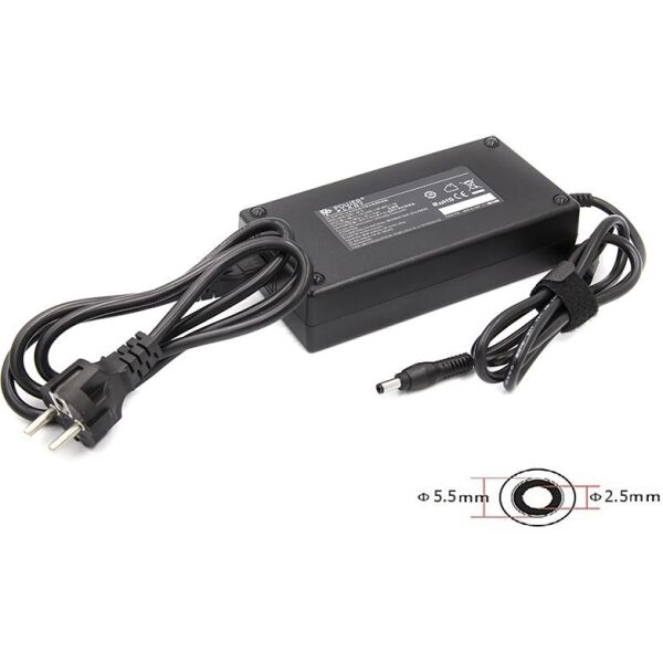 

Блок питания для ноутбуков PowerPlant ASUS 220V, 19V 180W 9.5A (5.5*2.5) (AS180F5525)