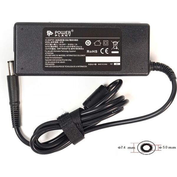 

Блок питания для ноутбуков PowerPlant DELL 220V, 19.5V 90W 4.62A (7.4*5.0) (DE90G7450)