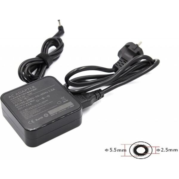 

Блок питания для ноутбуков PowerPlant IBM/LENOVO 220V, 20V 90W 4.5A (5.5*2.5) wall mount (WM-LS90H5525)