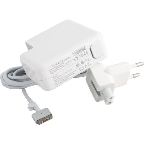 

Блок питания для ноутбуков PowerPlant APPLE 220V, 16.5V 60W 3.65A (MagSafe 2) (AP60KMAG2)