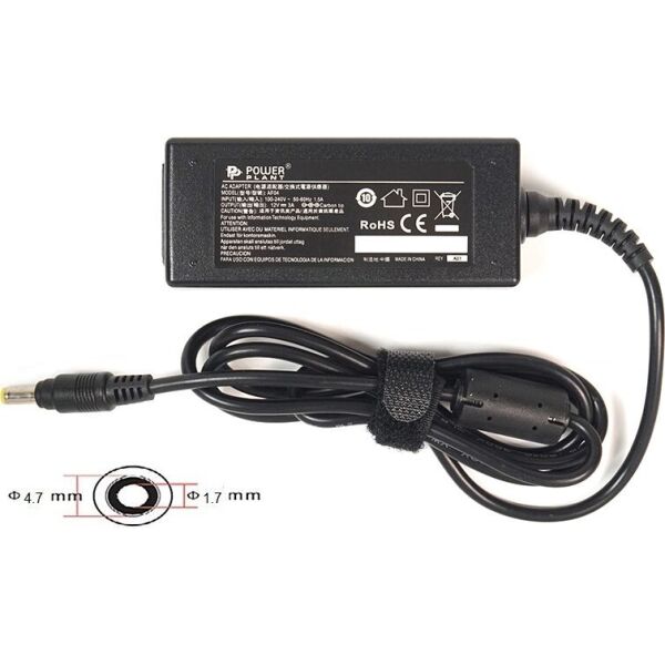 

Блок питания для ноутбуков PowerPlant ASUS 220V, 12V 36W 3A (4.8*1.7) (AS36A4717)