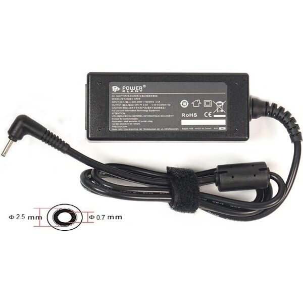 

Блок питания для ноутбуков PowerPlant ASUS 220V, 19V 40W 2.1A (2.5*0.7) (AS40F2507)