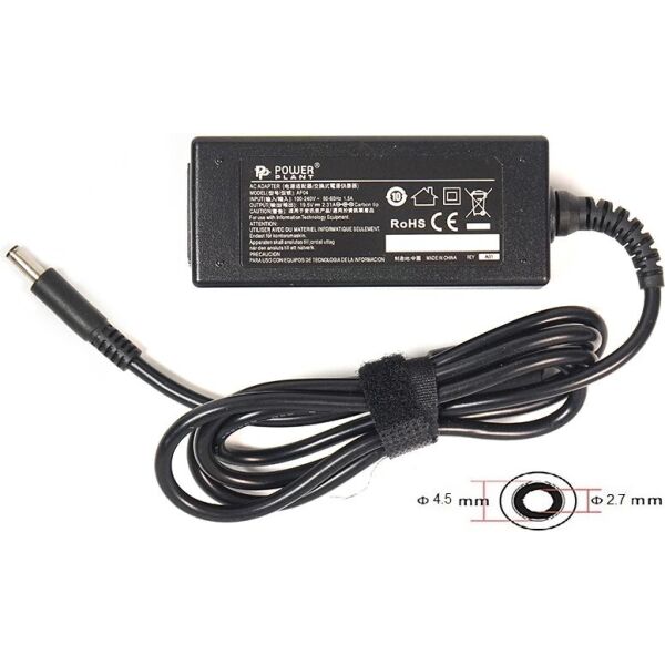 

Блок питания для ноутбуков PowerPlant DELL 220V, 19.5V 45W 2.31A (4.5*3.0) (DE45G4527)