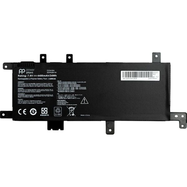 

Аккумулятор PowerPlant для ноутбуков ASUS VivoBook A580U (C21N1634) 7.6V 4400mAh (NB431144)